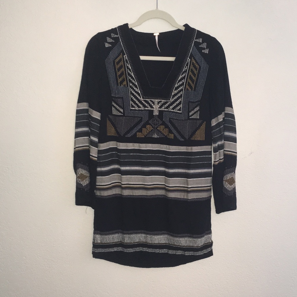 Free People Bell Sleeve Tunic